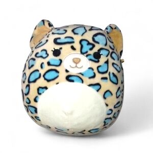 Squishmallows Liv The Teal Leopard 8" Plush
